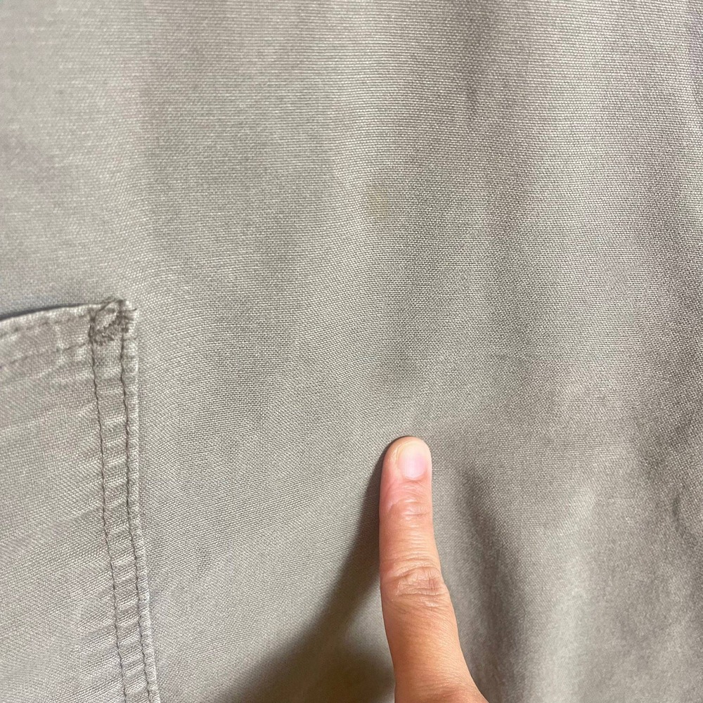 Carhartt Mens Work Pants Khaki Relaxed Fit Dungaree Utility Carpenter 40x28 - Picture 3 of 9